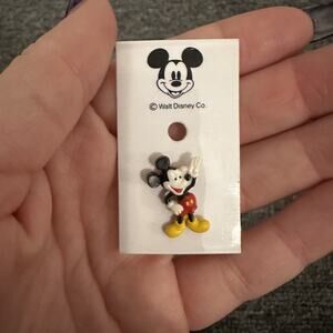 Disney pin 3764 Mickey Mouse Miniature Celluloid Plastic tiny mini small gift